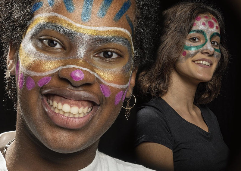 Carioca Mask-Up Metalic 6/set
