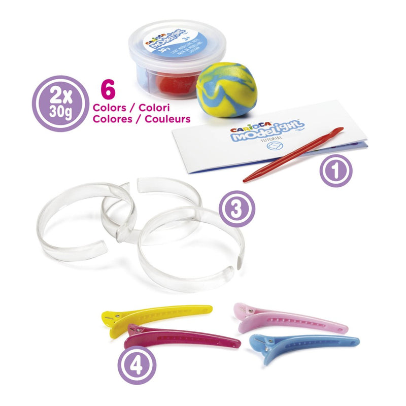 Set Modelight Bijoux “Brățări și clipsuri” Carioca