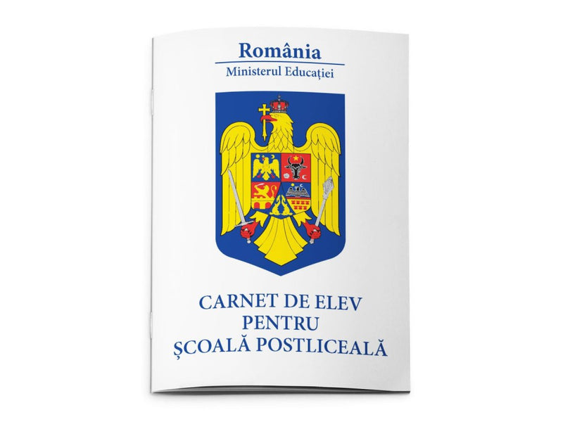 Carnet de elev pentru școala postliceală
