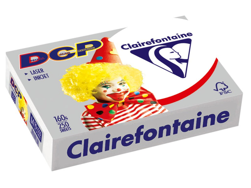 Carton laser/inkjet A4 160 g Color Printing 250/top Clairefontaine