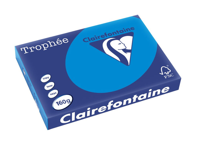 Carton A3 160 g/mp color intens 250/top Clairefontaine