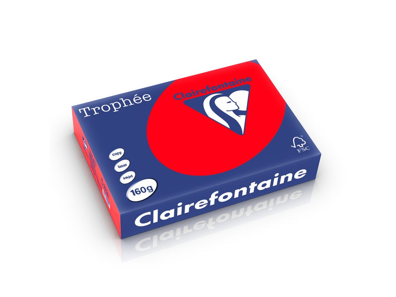 Carton A4 160 g/mp color intens 250 file/top Clairefontaine