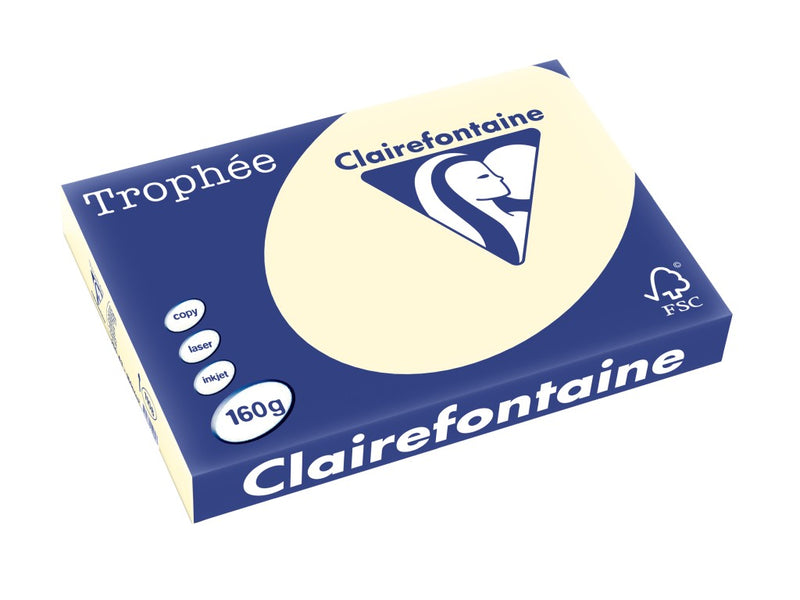Carton A3 160 g/mp color pal 250/top Clairefontaine