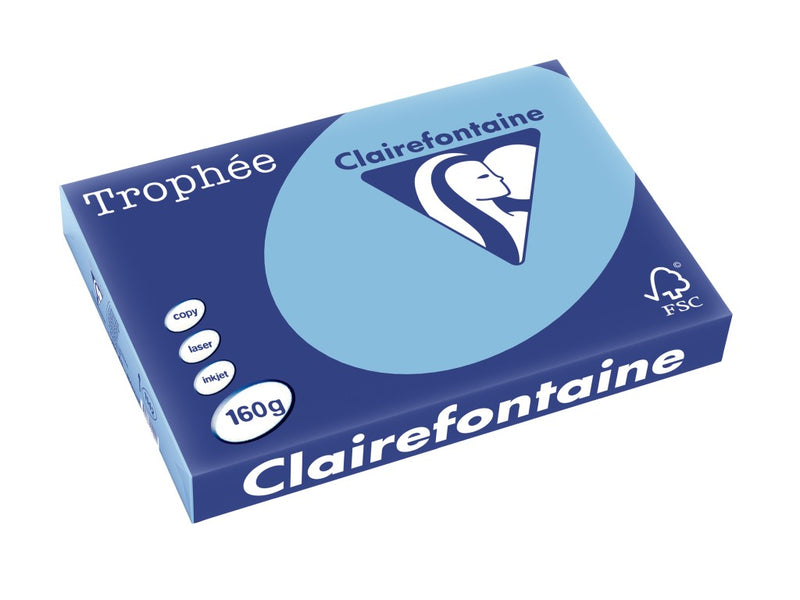 Carton A3 160 g/mp color pal 250/top Clairefontaine