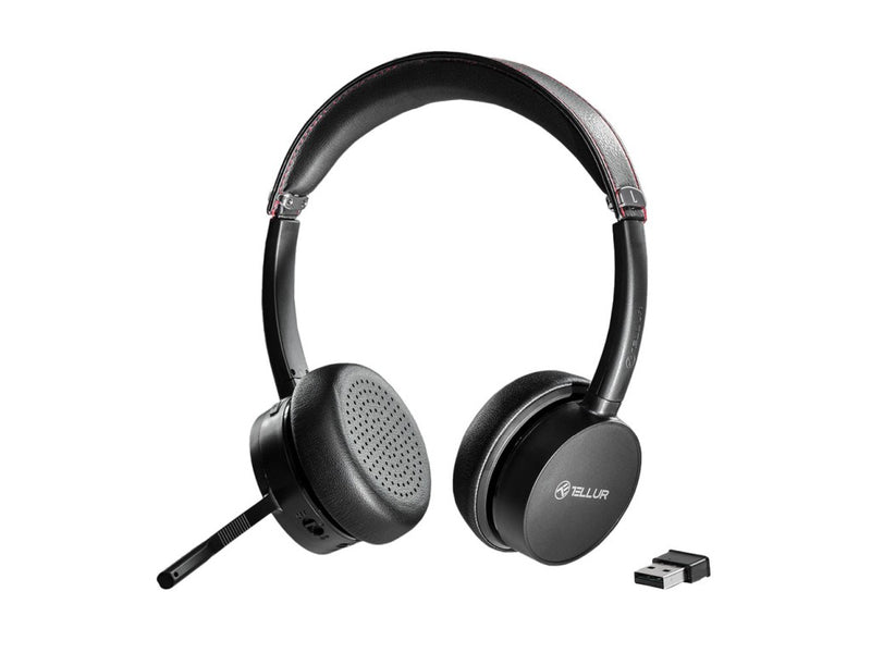Căști call center Tellur Voice Pro Wireless, negru