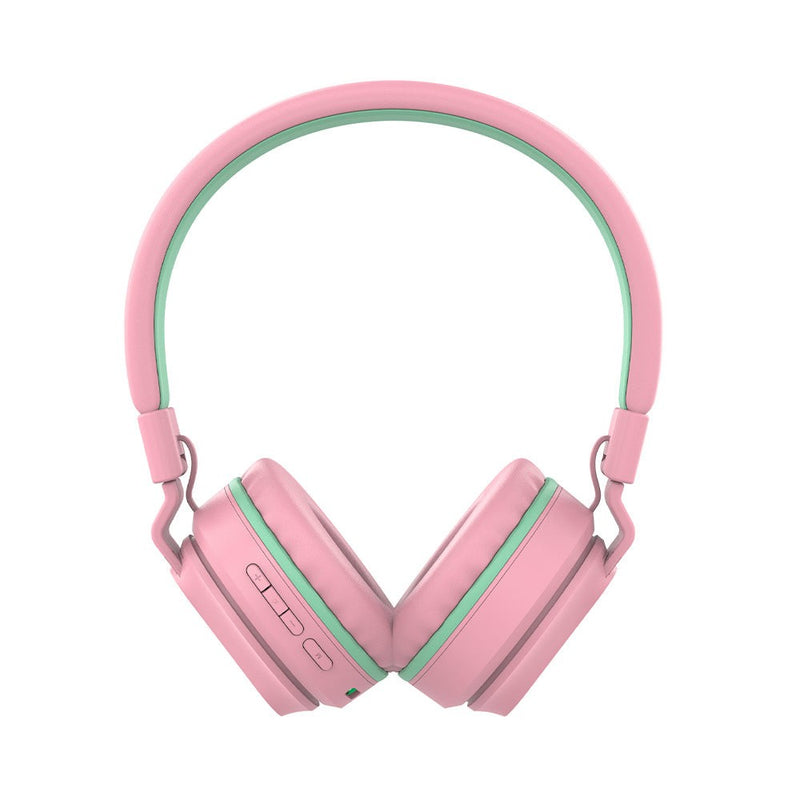Căști Over-Ear Bluetooth Tellur Buddy, roz