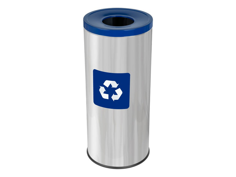 Coș inox colectare selectivă Eko Prestige 45 L