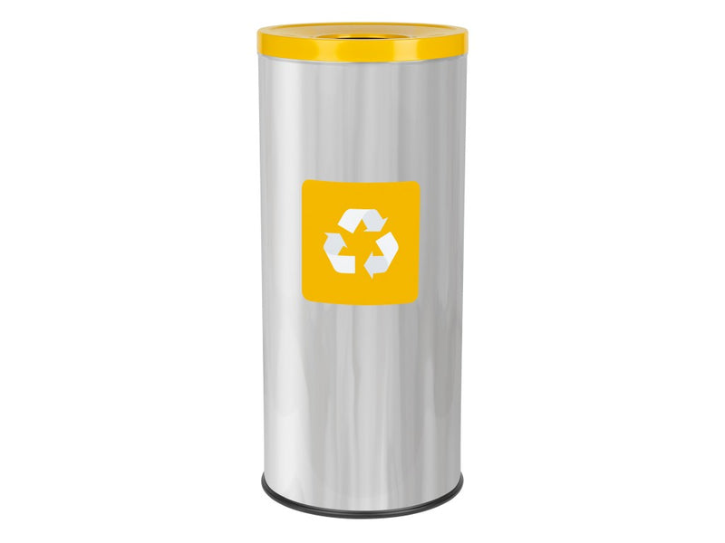 Coș inox colectare selectivă Eko Prestige 45 L