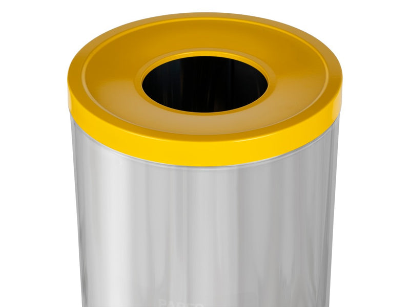 Coș inox colectare selectivă Eko Prestige 45 L