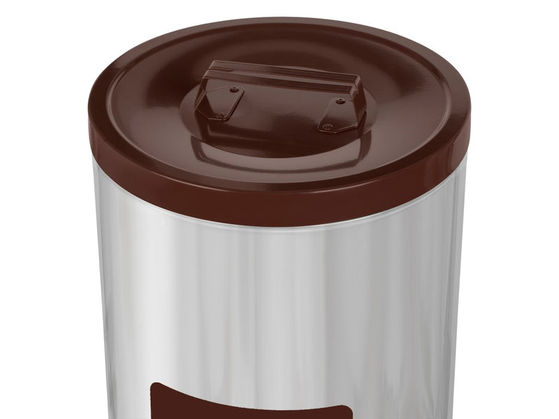 Coș inox colectare selectivă Eko Prestige 45 L