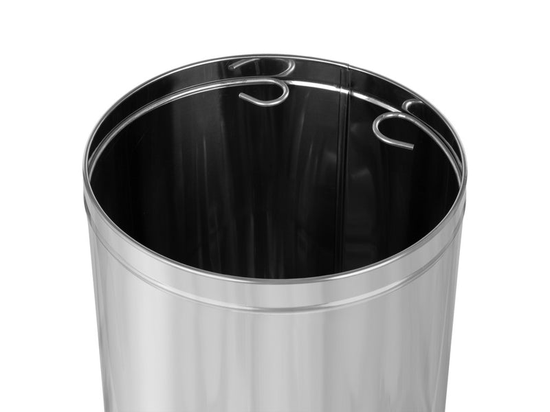 Coș inox colectare selectivă Eko Prestige 45 L