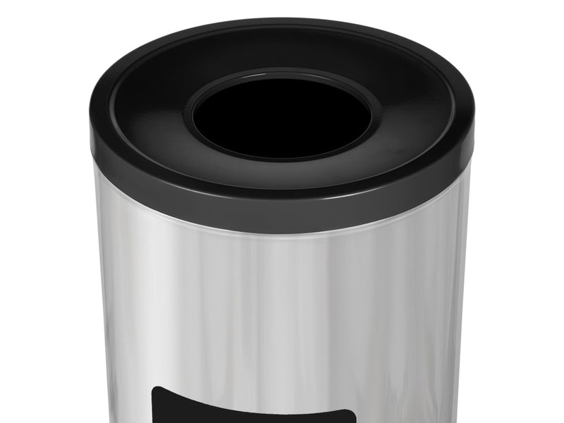 Coș inox colectare selectivă Eko Prestige 45 L