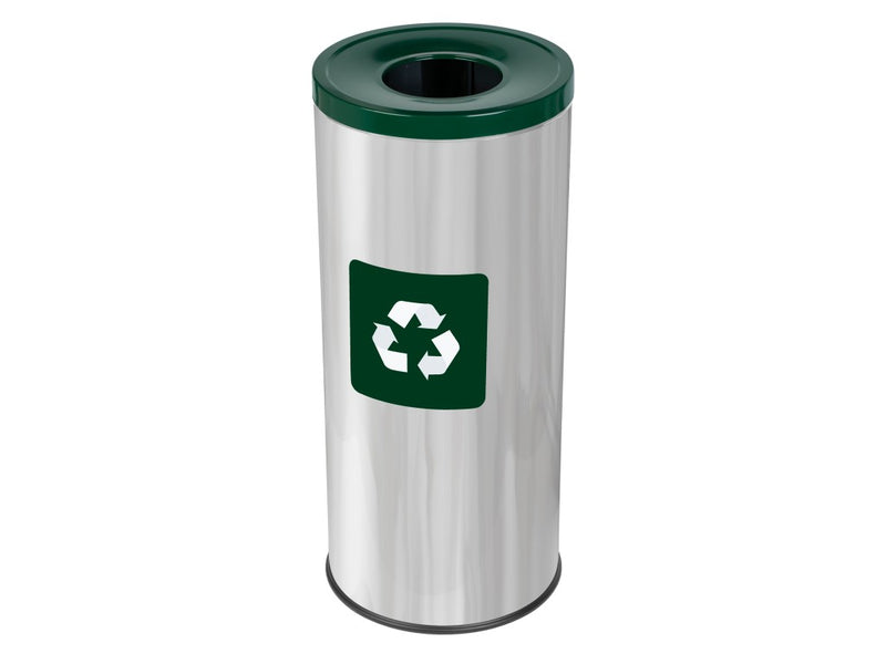 Coș inox colectare selectivă Eko Prestige 45 L