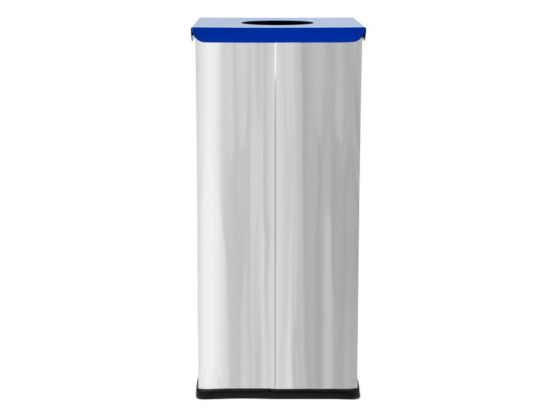 Coș inox colectare selectivă Eko Square Prestige 60 L