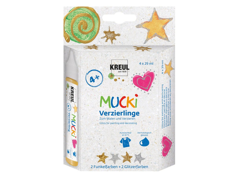 MUCKI Glitzy 4/set