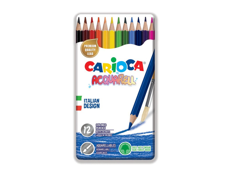 Creioane color Acquarell Carioca 12/set