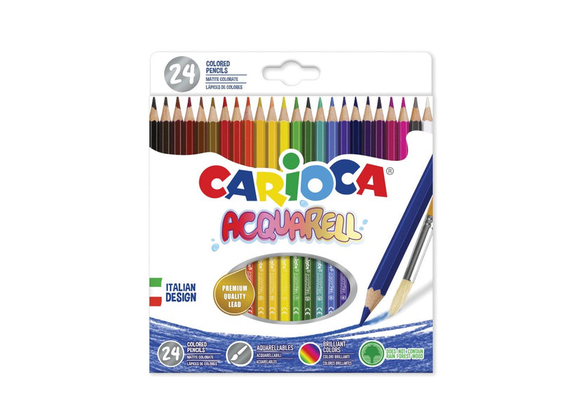 Creioane colorate Carioca Aquarell 24/set