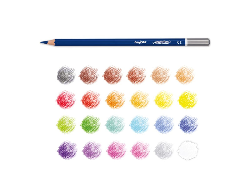 Creioane colorate Carioca Aquarell 24/set