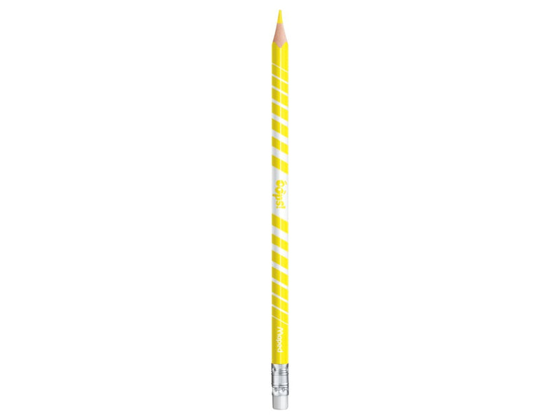 Creioane colorate Maped Color'Peps Oops cu gumă 24 culori