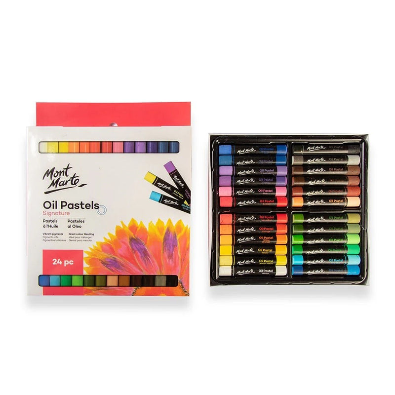 Creioane Oil Pastel Mont Marte 24/set