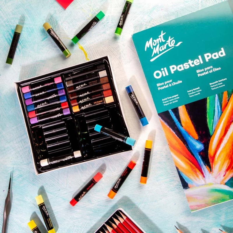 Creioane Oil Pastel Mont Marte 24/set