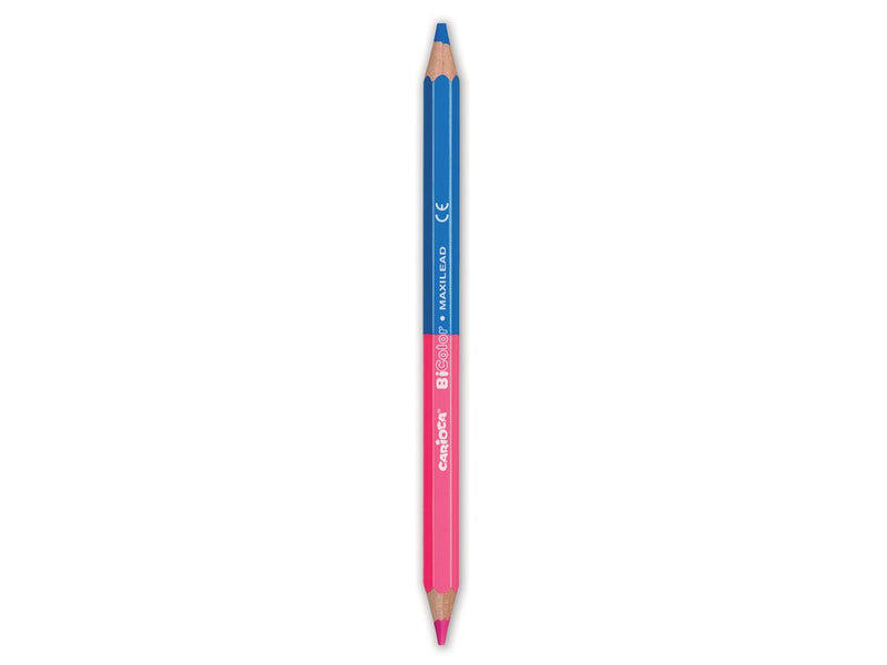 Creioane color Bi-Color Carioca 6/set