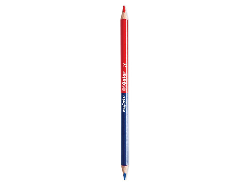 Creioane color Carioca BiColor 12/set