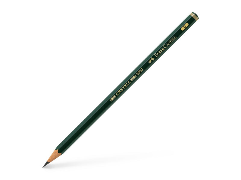 Creion grafit B hexagonal Castell 9000 Faber-Castell