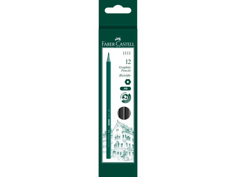 Creion grafit HB hexagonal 1111 Faber-Castell