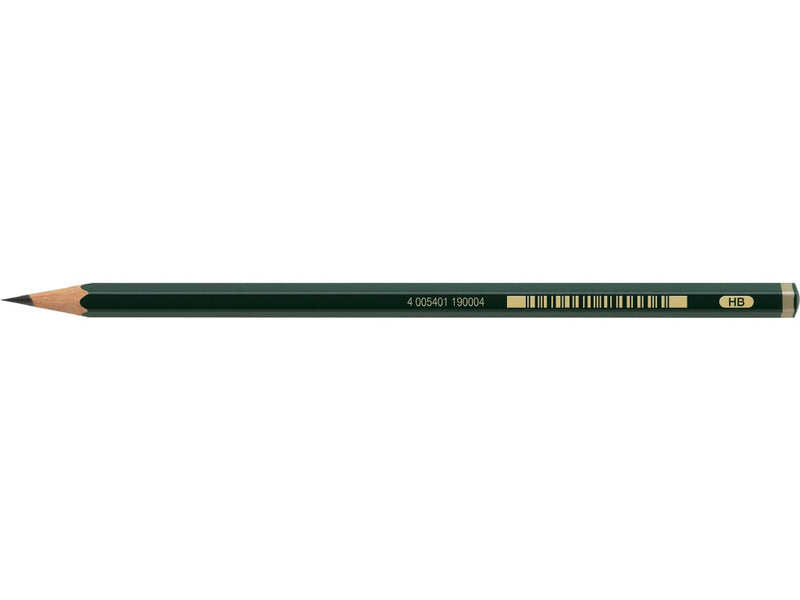 Creion grafit HB hexagonal Castell 9000 Faber-Castell