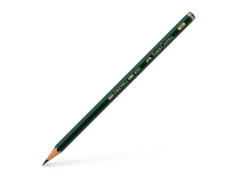 Creion grafit HB hexagonal Castell 9000 Faber-Castell