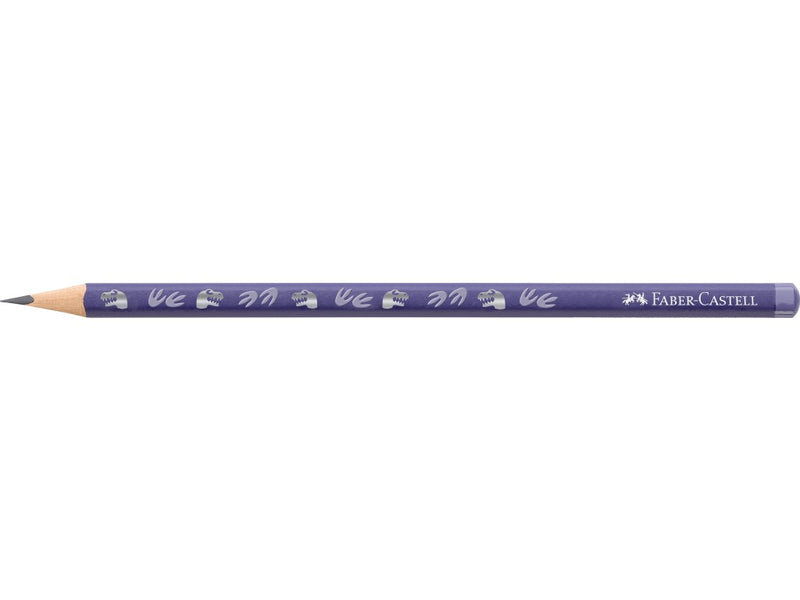 Creion grafit HB triunghiular dinozauri Faber-Castell