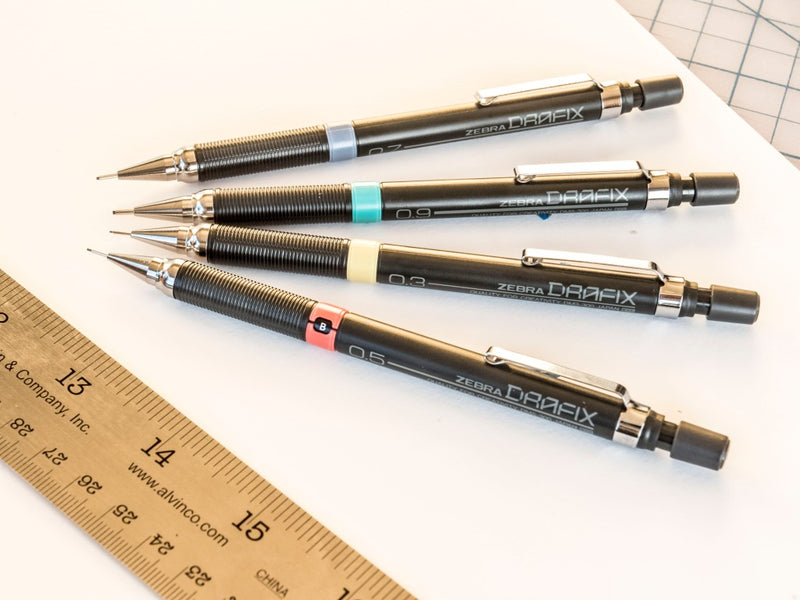 Creion mecanic 0.5 mm Zebra Drafix