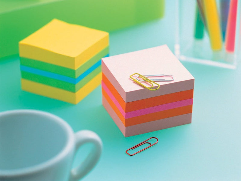 Notes adeziv 51 x 51 mm 400 file mini cub Post-it 3M
