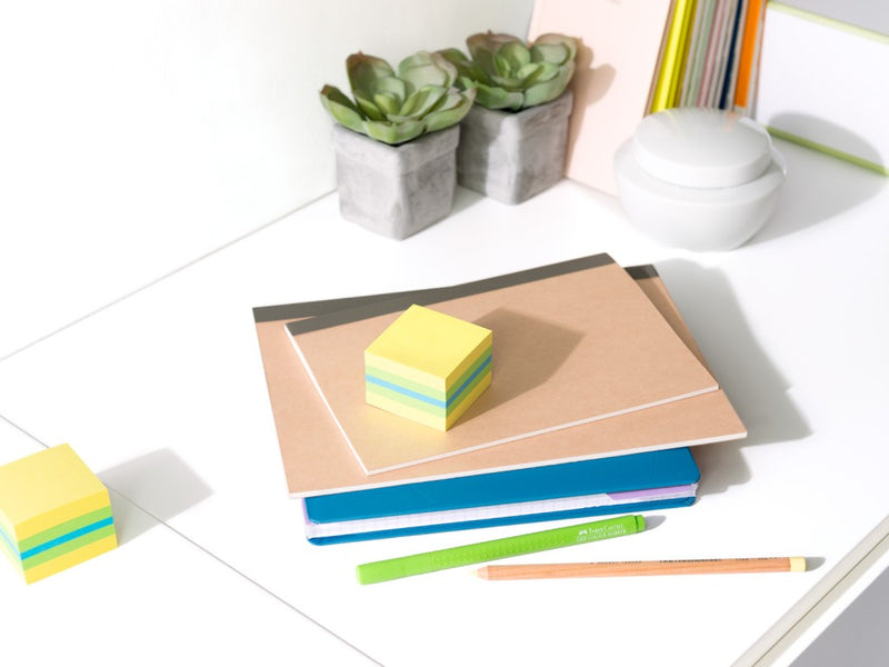 Notes adeziv 51 x 51 mm 400 file mini cub Post-it 3M