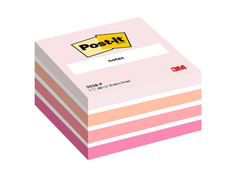 Cub notițe adezive 76 x 76 mm 450 file cub Post-it, 100% PEFC SGSCH-PEFC-COC-110078