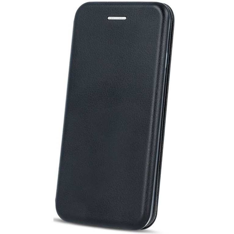 Apple iPhone 13 Pro Max, Oldalra nyíló tok, stand, Forcell Elegance, fekete (107424)-0