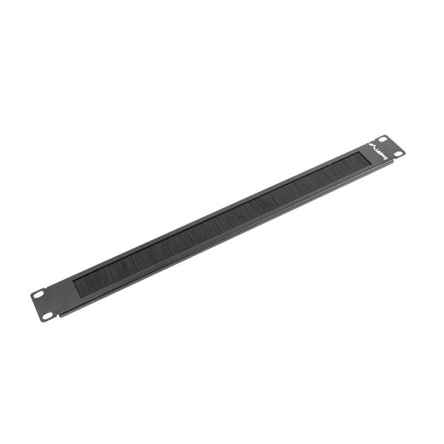 Lanberg 1U 19" kefés panel fekete (AK-1101-B) (AK-1101-B)-0