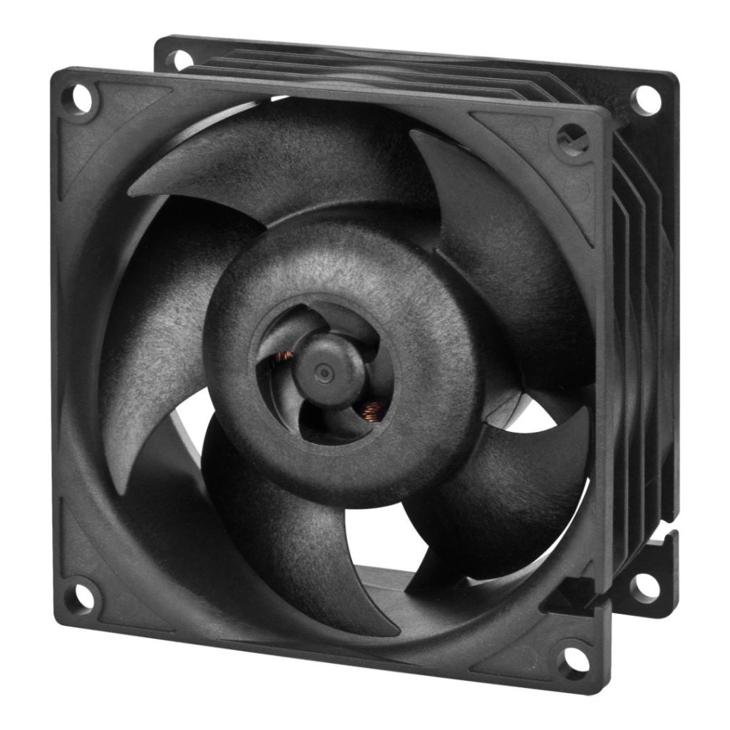 ARCTIC S8038-7K Processzor Ventilátor 8 cm Fekete 4 dB (ACFAN00292A)-0
