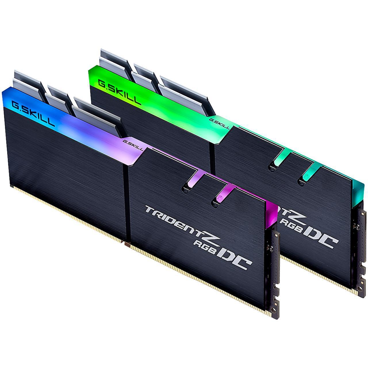 G.Skill 64GB /3200 Trident Z RGB DC DDR4 RAM KIT (2x32GB) (F4-3200C14D-64GTZDCB)-0