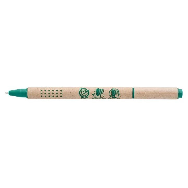 ICO Green kupakos golyóstoll - 0.8mm / Kék (9010133001)-0