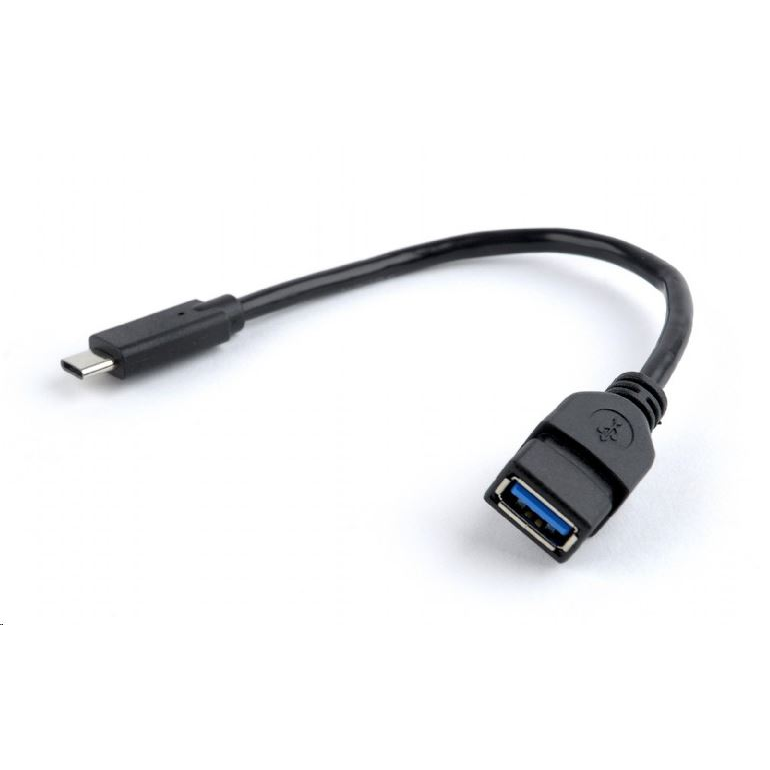 Gembird Cablexpert USB 3.0 OTG Type-C adapter kábel (CM/AF) 20cm (A-OTG-CMAF3-01) (A-OTG-CMAF3-01)-0