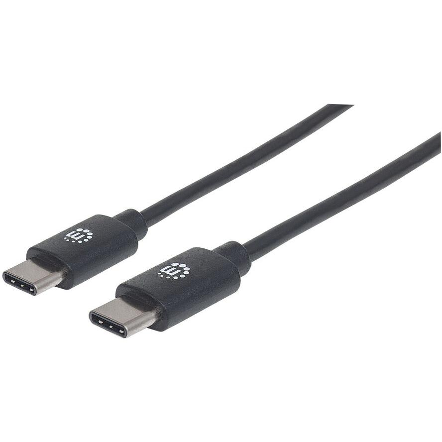 Manhattan 354875 USB kábel 2 M USB 2.0 USB C Fekete (354875)-0