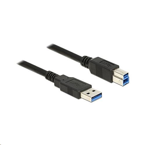 Delock 85069 USB 3.0 Type-A > USB 3.0 Type-B kábel, 3m, fekete (85069)-0
