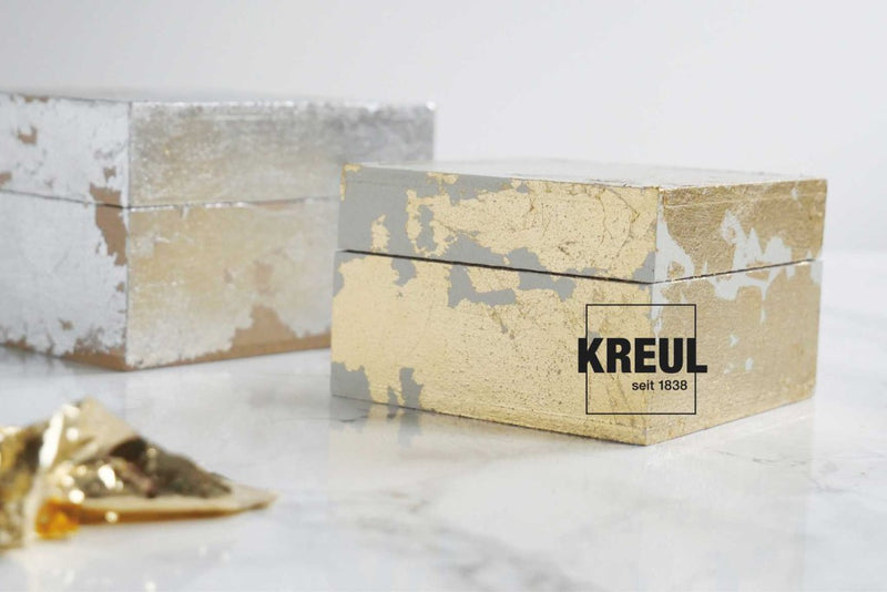 KREUL Gilding with Leaf Metal Set Golden Elegance