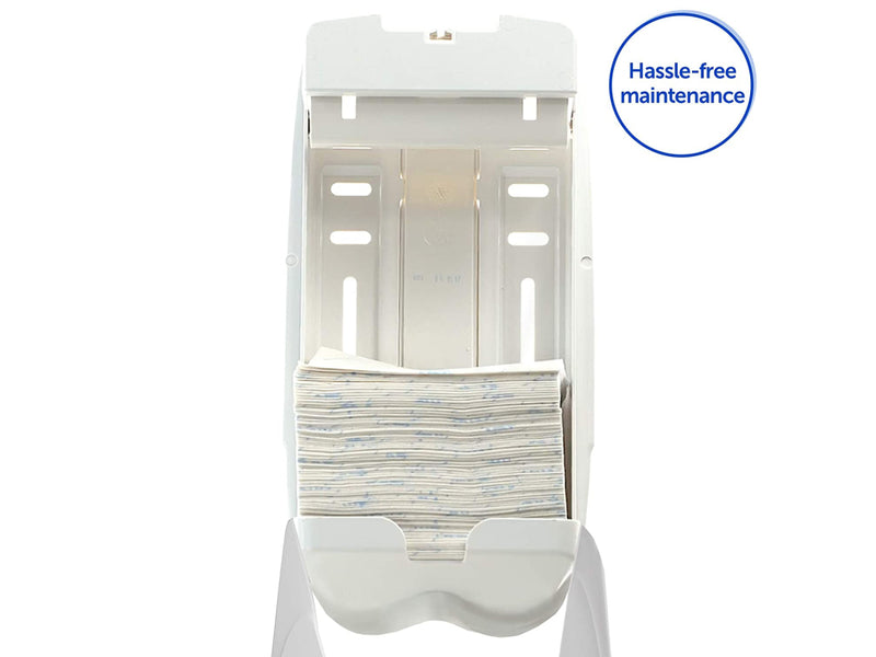 Dispenser hârtie igienică pliată Kimberly-Clark Aquarius