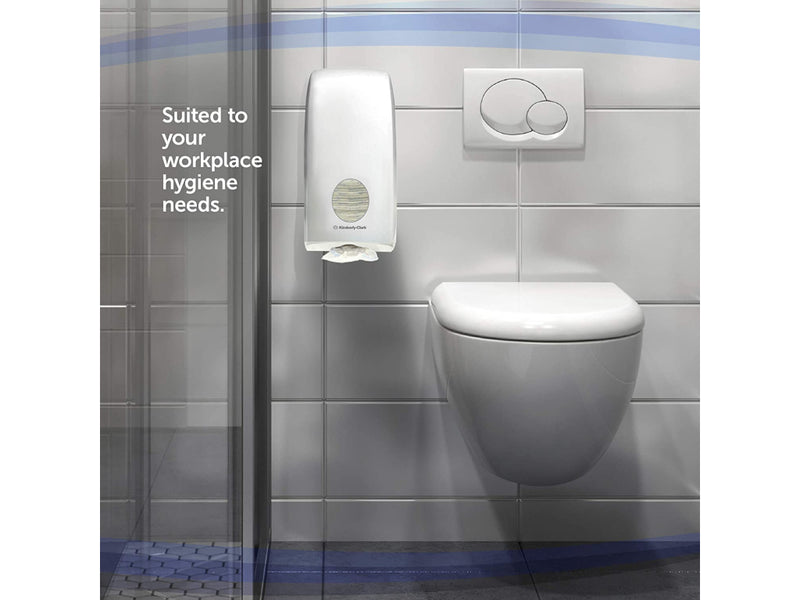 Dispenser hârtie igienică pliată Kimberly-Clark Aquarius