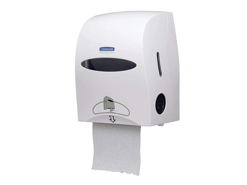 Dispenser Electronic KIMBERLY-CLARK PROFESSIONAL pentru Prosoape Rolă – Alb