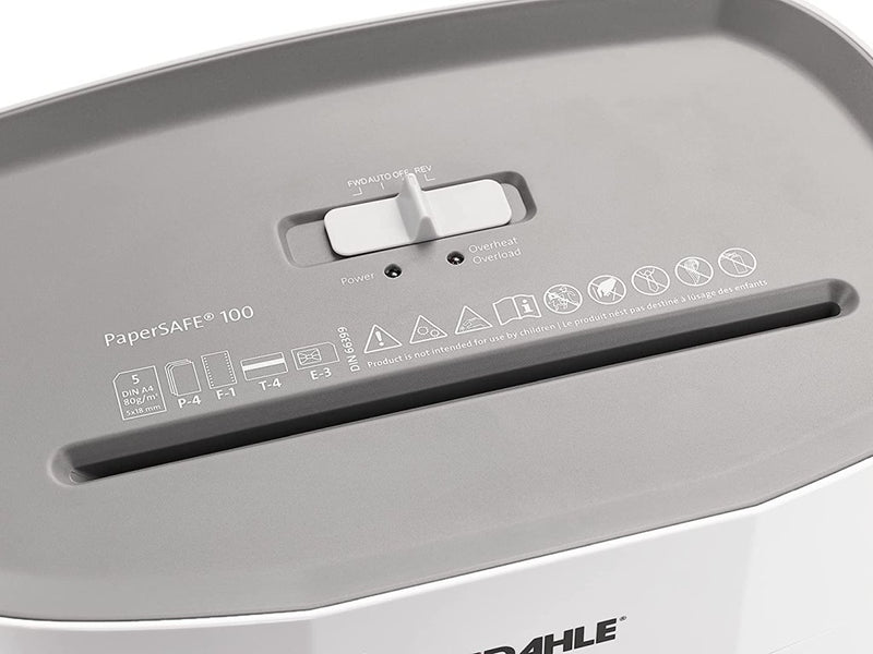 Distrugător documente cross-cut 5 foi Dahle Paper SAFE 100