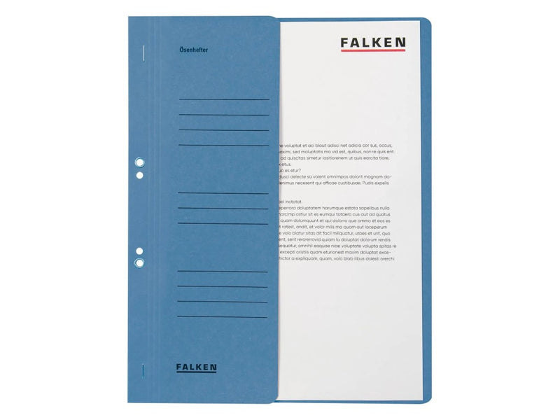 Dosar carton color cu capse 1/2, A4, 250 g/mp Falken